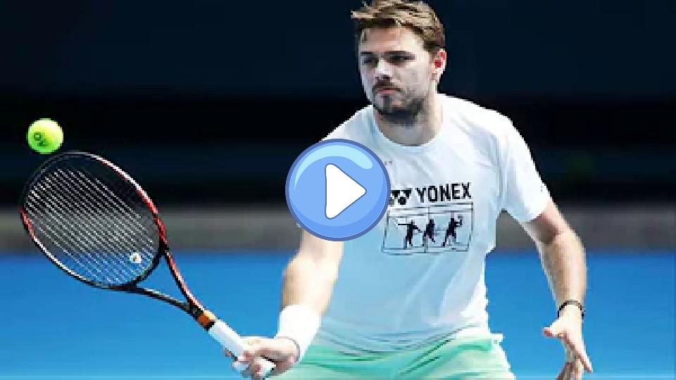 Video thumb: Stan Wawrinka suffers another injury setback at the Australian Open: Swiss star has shoulder problem