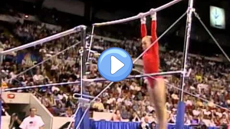 Video thumb: Hollie Vise - Uneven Bars - 2003 U.S. Gymnastics Championships - Women's Day 1