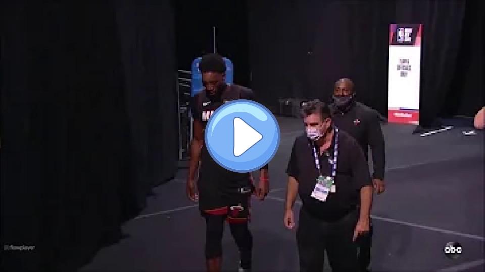 Play video: Bam Adebayo apparent injury update Video thumb: Bam Adebayo apparent injury update