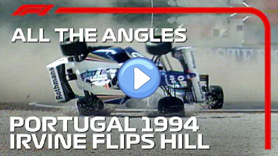 Play video: Damon Hill Flips in Estoril - All the Angles | 1994 Portuguese Grand Prix Video thumb: Damon Hill Flips in Estoril - All the Angles | 1994 Portuguese Grand Prix