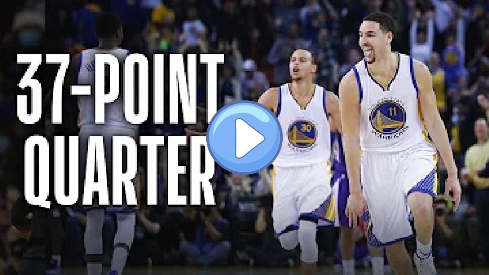 Play video: The Time Klay Dropped 37 Points in One Quarter 🔥 Video thumb: The Time Klay Dropped 37 Points in One Quarter 🔥
