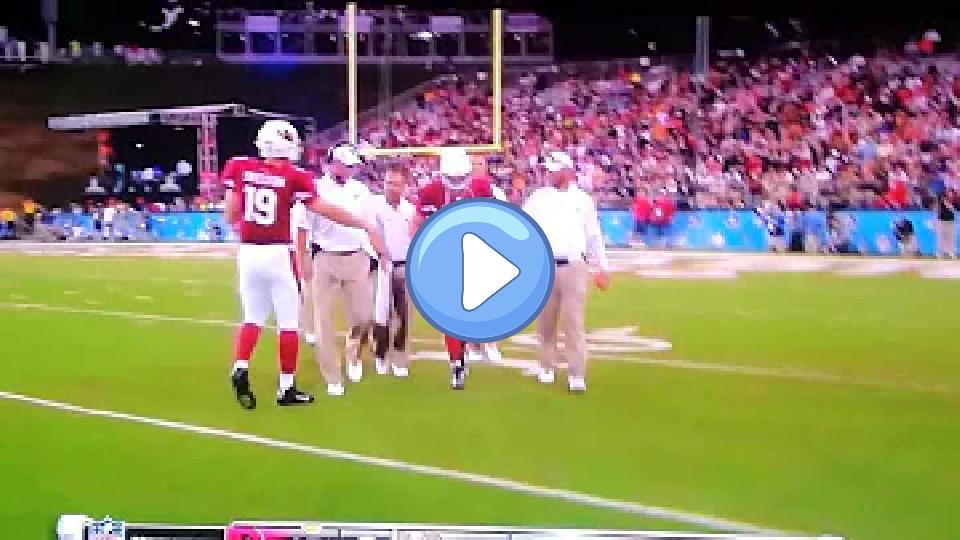 Video thumb: Kevin Kolb ignores John Skelton.