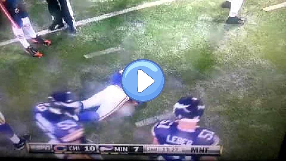 Video thumb: The Chicago Bears ended Brett Favre's career. YES.