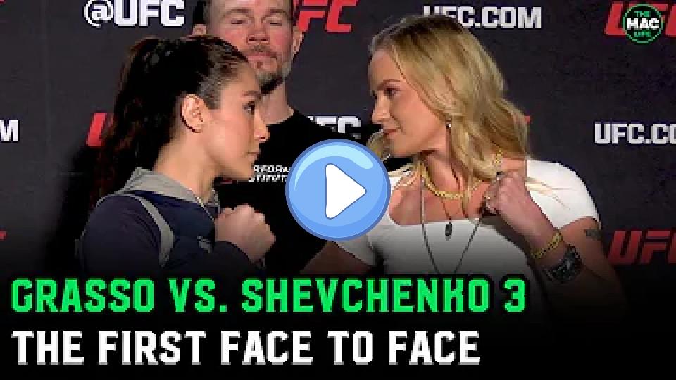 Video thumb: Alexa Grasso vs. Valentina Shevchenko 3: First Face-Off
