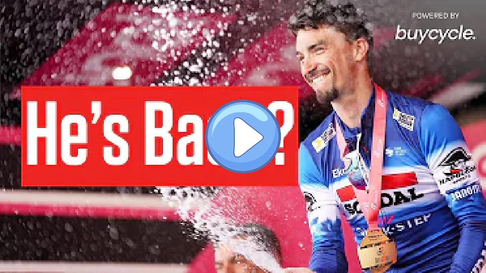 Video thumb: Julian Alaphilippe's Journey From Injury to Giro d'Italia 2024 Triumph