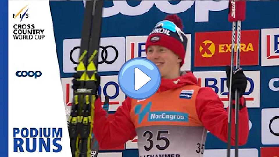 Video thumb: Denis Spitsov | Men's 15 km | Lillehammer | 3rd place | FIS Cross-Country