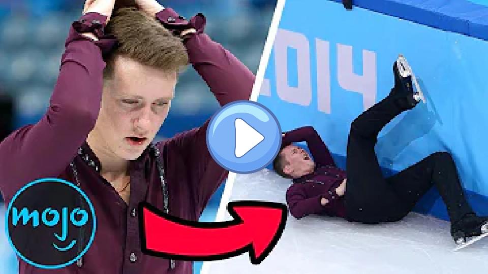 Video thumb: Top 10 Devastating Figure Skating Olympic Falls