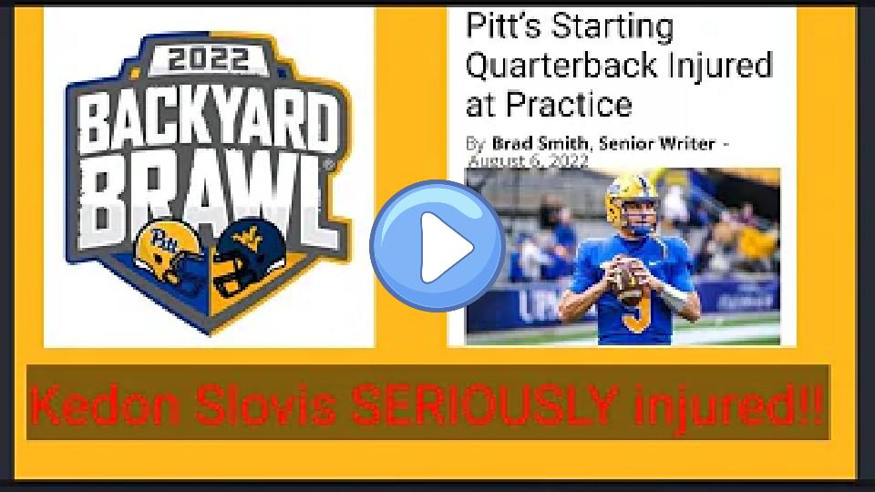 Video thumb: Backyard Brawl takes another turn as Kedon Slovis gets injured in practice!