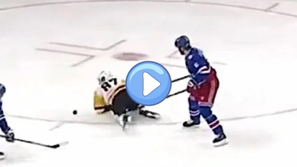 Video thumb: Sidney Crosby Injury vs. New York Rangers 2022