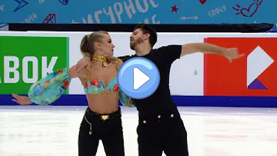 Video thumb: Alexandra Stepanova - Ivan Bukin. Rhythm Dance. Russian National Team Test Skates 2023