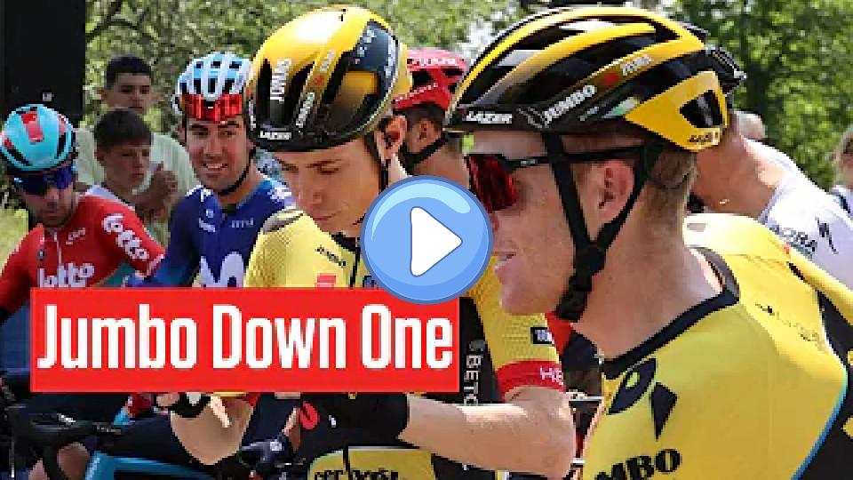 Video thumb: Jonas Vingegaard Loses Key Tour de France Supporter Steven Kruijswijk