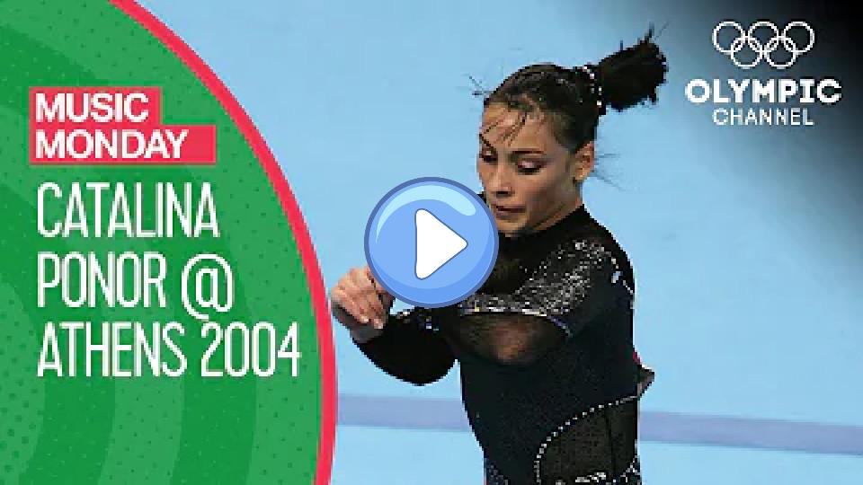 Video thumb: Cătălina Ponor's Energetic Gold Medal Floor Routine at Athens 2004 | Music Monday