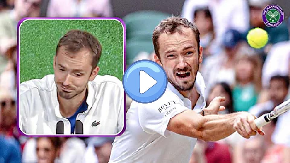 Video thumb: What Went Wrong | Daniil Medvedev | Semi-final Post-match Press Conference | Wimbledon 2024