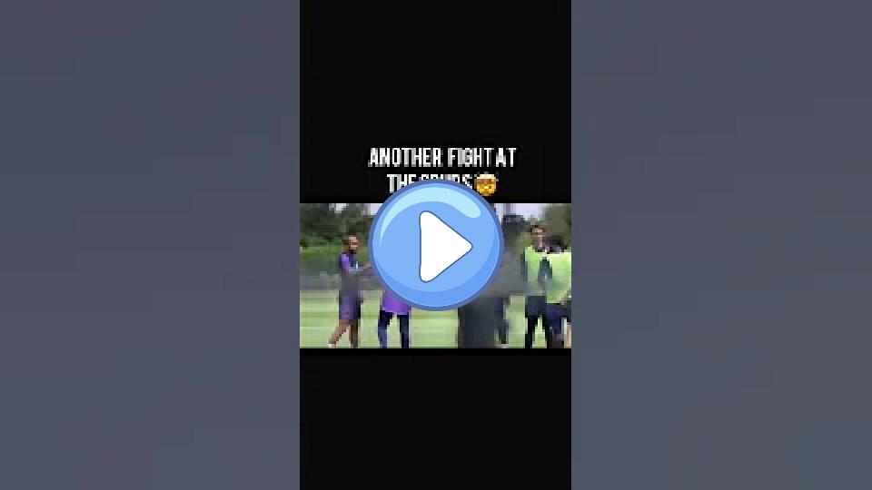 Video thumb: Lucas Moura and Ndombele fight at Tottenham training ground