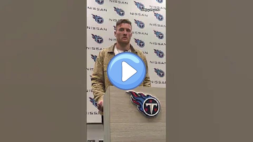 Video thumb: Will Levis addresses Titans fans booing his teammate Malik Willis #shorts