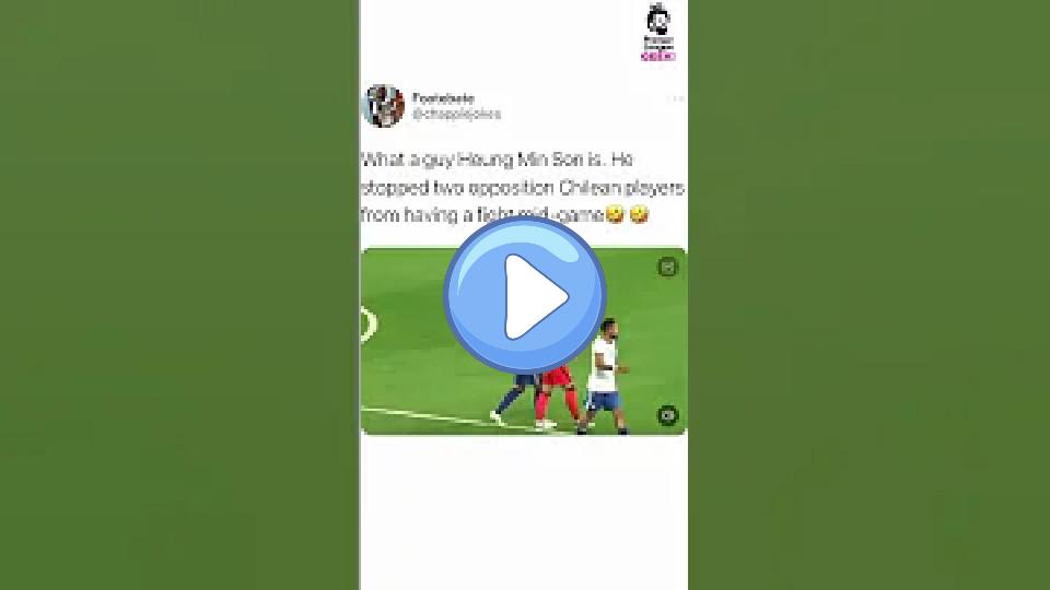 Video thumb: Heung Min Son Stopping His Opponents from Fighting