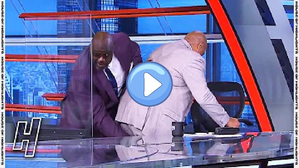 Video thumb: Charles Barkley Cramps Up During the Break & Shaq Comes to the Rescue - Inside the NBA 😂