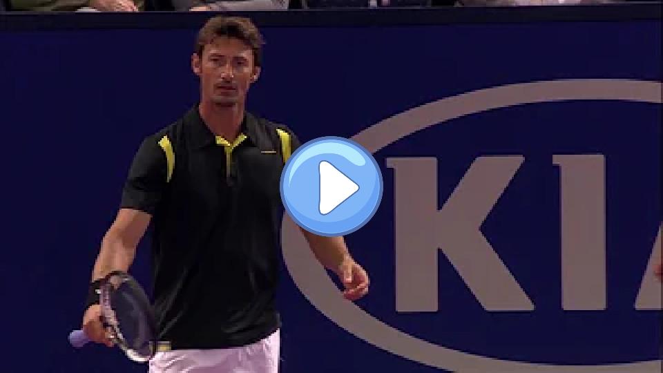 Video thumb: Powerful backhand return by Juan Carlos Ferrero | AFAS Tennis Classics 2016