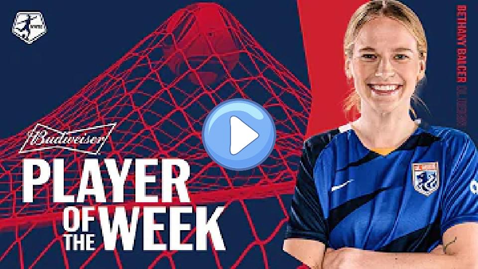 Video thumb: Budweiser Player of the Week | Bethany Balcer, OL Reign | Week 16