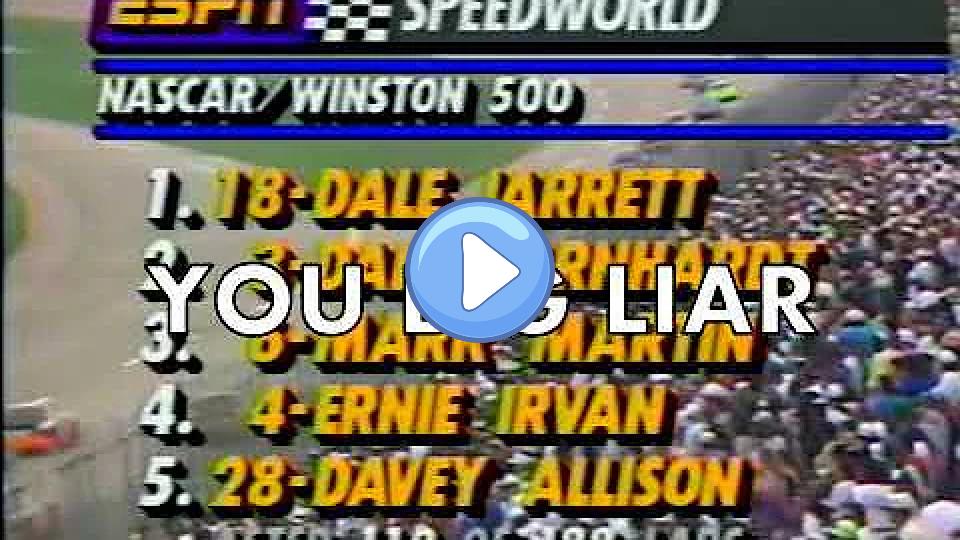 Play video: Don't Lie to Benny Parsons Video thumb: Don't Lie to Benny Parsons