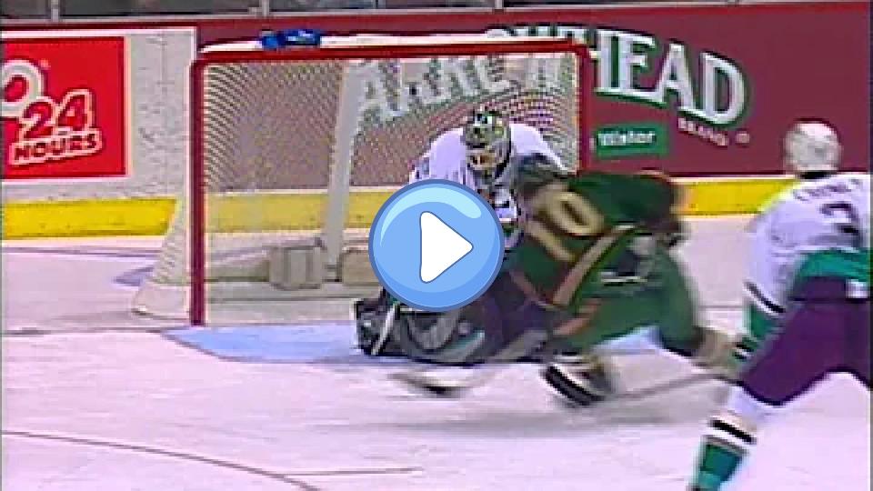 Video thumb: #TBT: Another Shutout for Ducks' Giguere in '03 Stanley Cup Playoffs