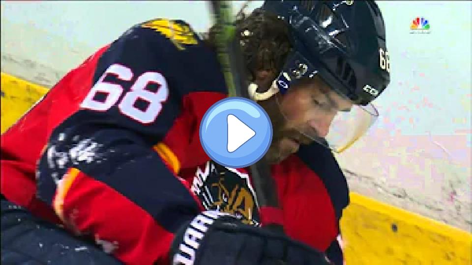 Play video: Gotta See It: Jagr Dazed After Hit from Behind Video thumb: Gotta See It: Jagr Dazed After Hit from Behind