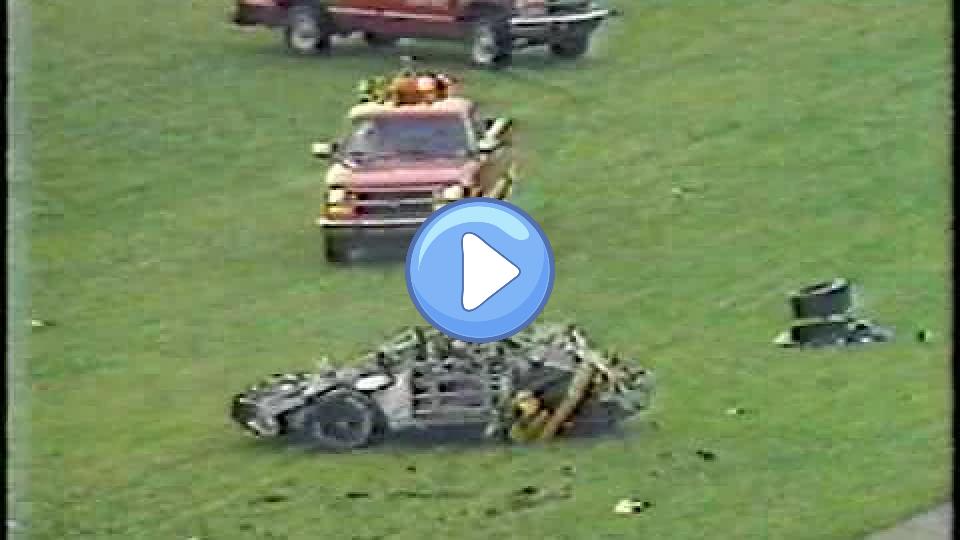 Video thumb: Rusty Wallace Talladega Crash and Crazy Finish Original Commentary