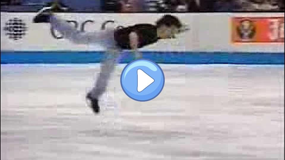 Video thumb: Elvis Stojko 1993 Van Halen (World Skating Gala)