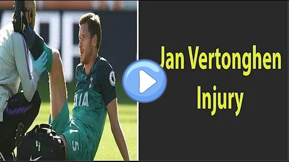 Play video: Jan Vertonghen Injury Blow for Spurs Video thumb: Jan Vertonghen Injury Blow for Spurs