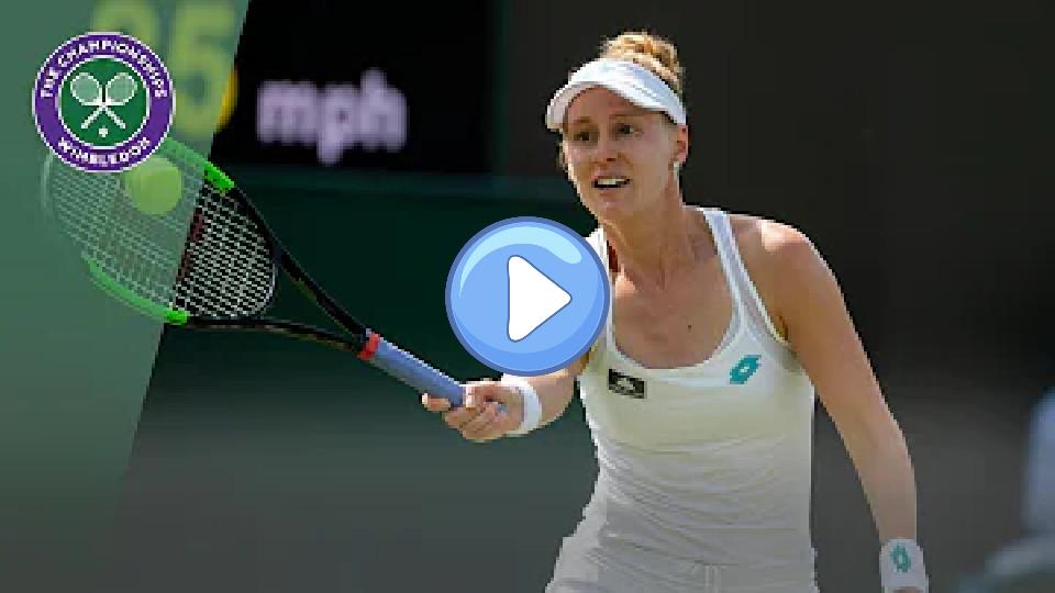 Video thumb: Match Point: Alison Riske vs Ash Barty, Wimbledon 2019