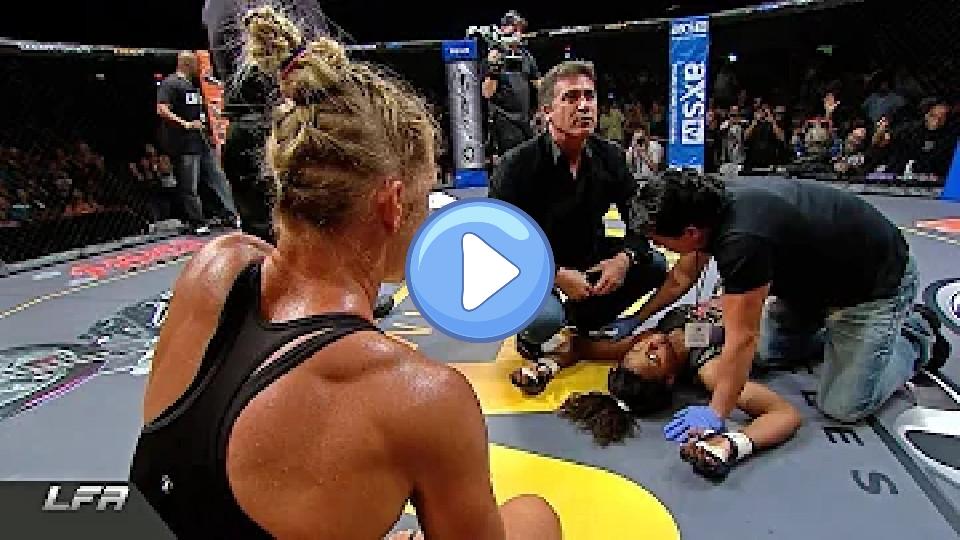 Video thumb: Holly Holm's Brutal Knockout vs. Allanna Jones | LFA MMA Full Fight