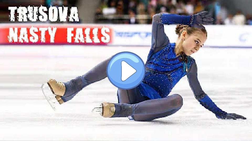 Video thumb: Alexandra Trusova's Falls Compilation