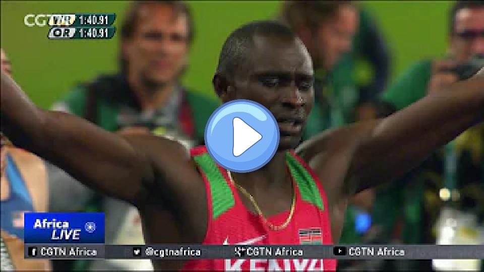 Video thumb: Kenyan David Rudisha reflects on recurring muscle injury