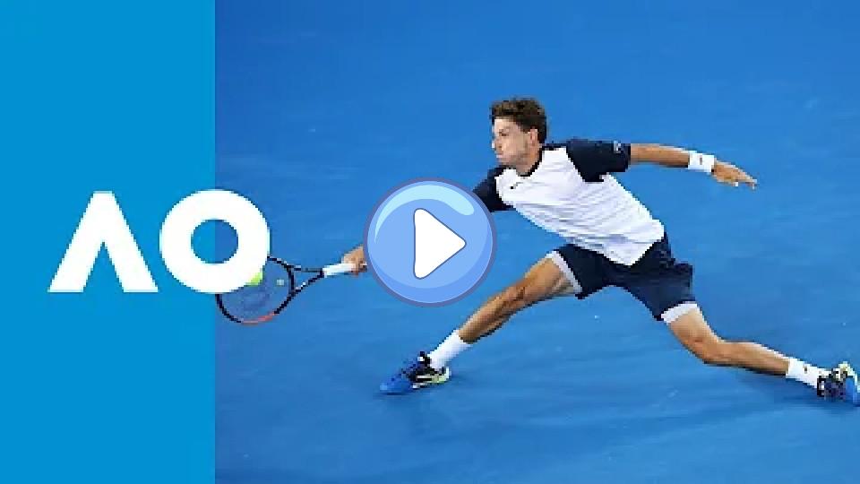 Video thumb: CPA Shot of the Day: Pablo Carreño Busta | Australian Open 2019