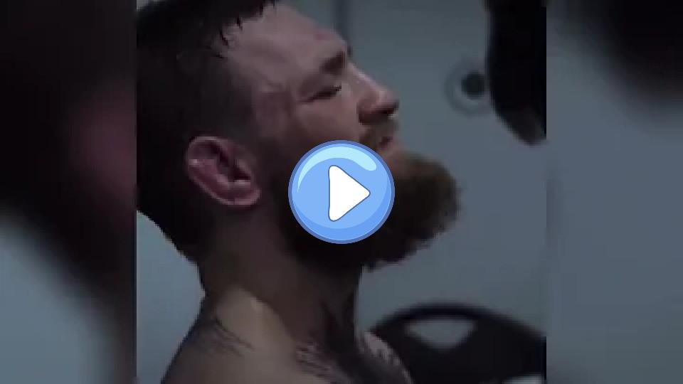 Video thumb: Conor McGregor backstage after loss to Khabib Nurmagomedov