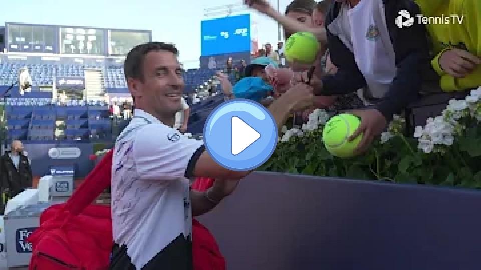 Video thumb: Tommy Robredo Bids Farewell in Barcelona