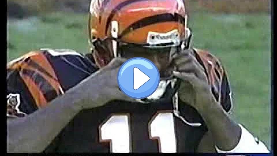 Play video: Ravens at Bengals, Week 10, 2000 Video thumb: Ravens at Bengals, Week 10, 2000