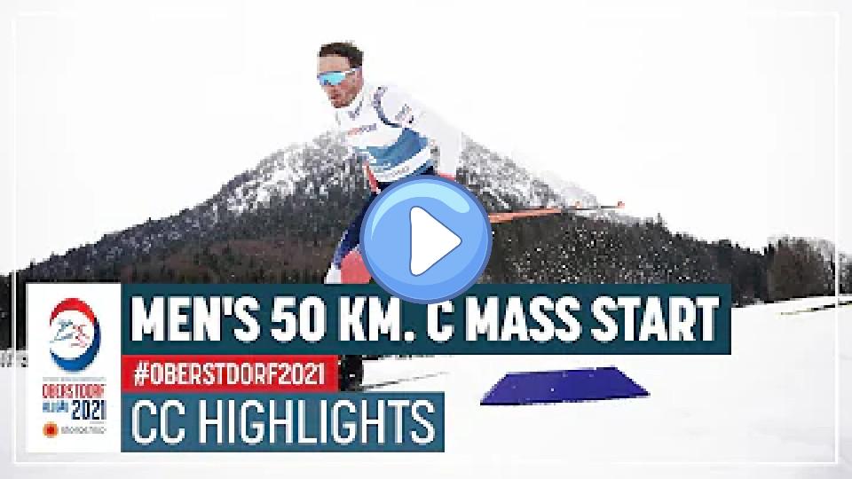 Play video: Iversen Takes Gold Amid Drama | Men's 50 km C Mass Start | 2021 FIS Nordic World Ski Championships Video thumb: Iversen Takes Gold Amid Drama | Men's 50 km C Mass Start | 2021 FIS Nordic World Ski Championships