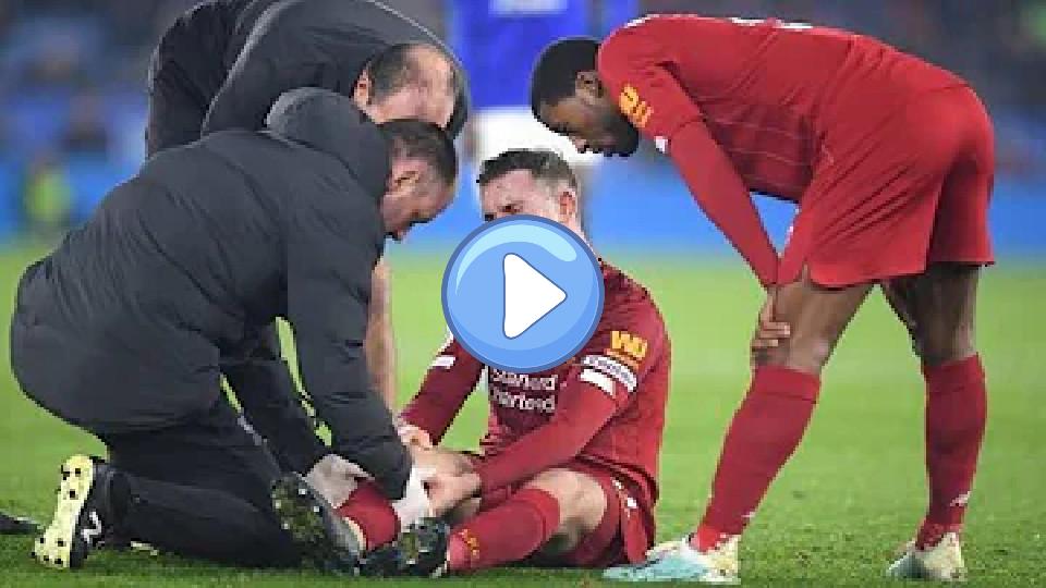 Play video: Jordan Henderson has been badly injured! Video thumb: Jordan Henderson has been badly injured!