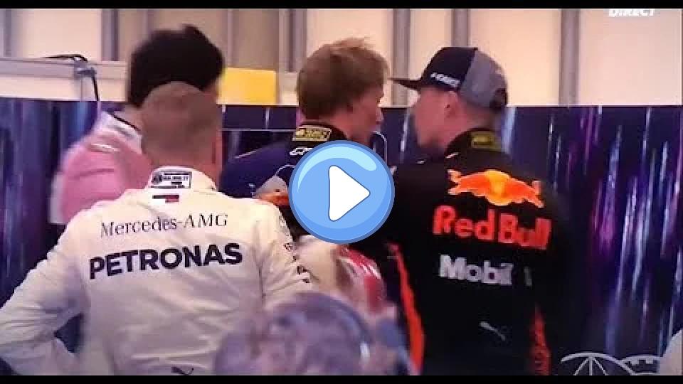 Video thumb: F1 - Max Verstappen Fights Esteban Ocon After Crash in 2018 Brazilian GP