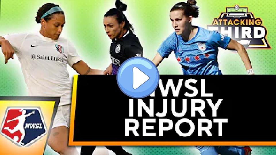 Video thumb: USWNT stars Lynn Williams and Tierna Davidson out with ACL injuries for the season | Attacking Third