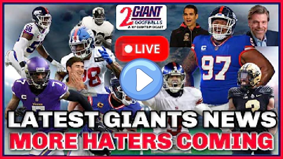 Video thumb: New York Giants Latest News & Rumors - Brace Yourself for More Critics!