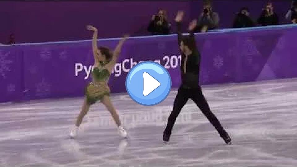 Video thumb: 2018 Winter Olympics Ice Dance Short: France (Gabriella Papadakis / Guillaume Cizeron)