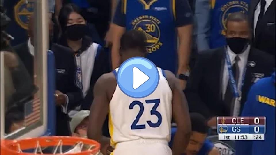 Video thumb: Draymond Green Injured but Still Wanted to Be on the Court for Klay Thompson's Return Game!