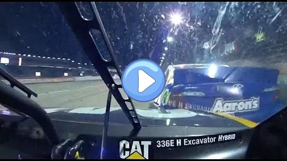 Video thumb: Jeff Burton crash perspective