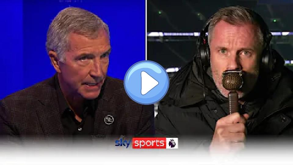 Video thumb: Jamie Carragher and Graeme Souness clash over Jordan Pickford's tackle on Virgil van Dijk!