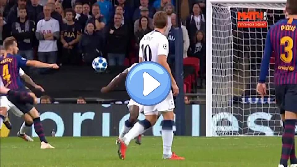 Video thumb: Ivan Rakitic vs Tottenham in the Champions League 2019: What a wonderful goal! 😱