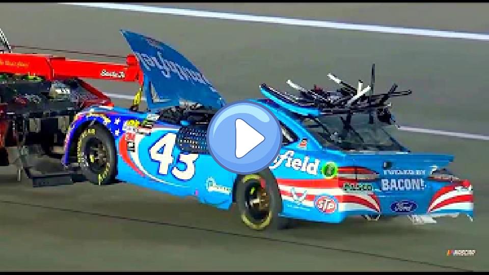 Play video: Aric Almirola Injured in Devastating Crash Video thumb: Aric Almirola Injured in Devastating Crash