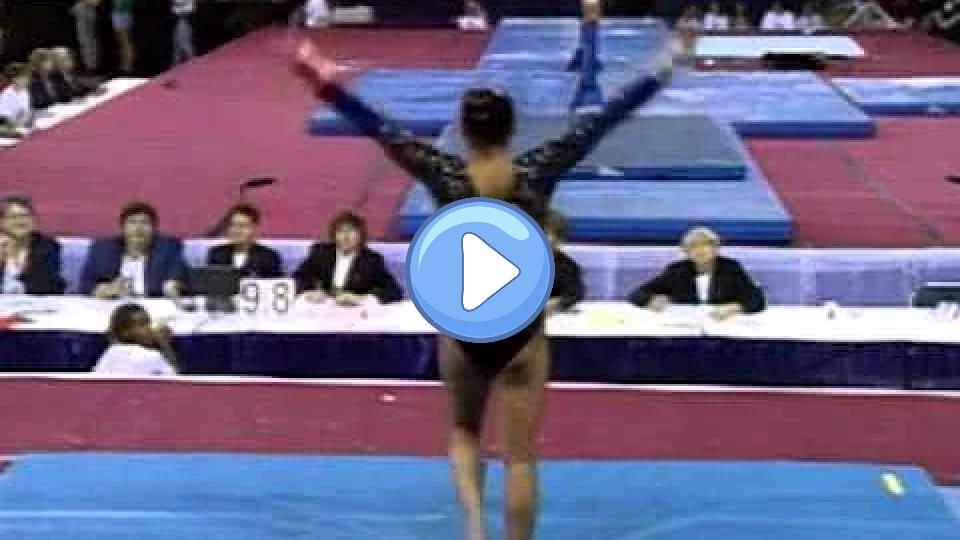 Video thumb: Mohini Bhardwaj - Vault 1 - 1997 U.S. Gymnastics Championships - Women's Day 1