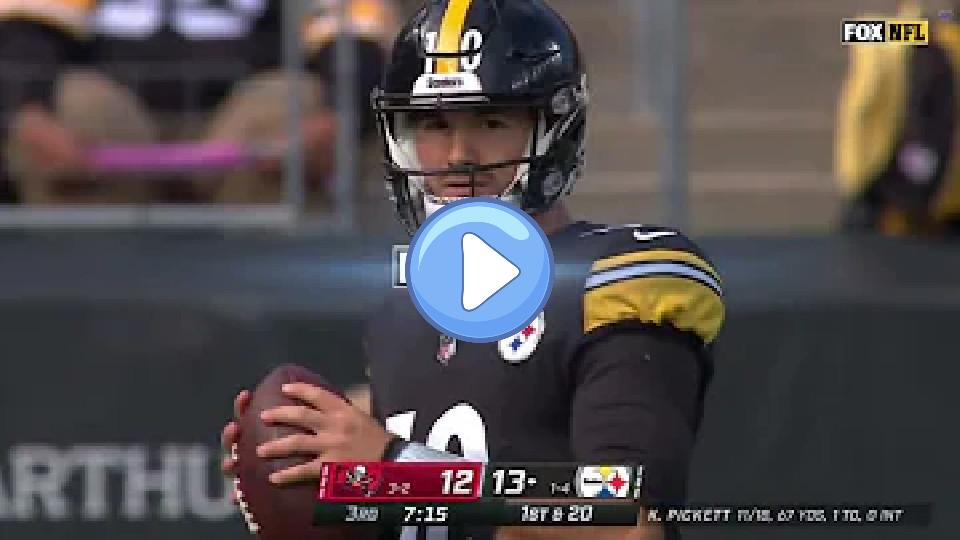 Video thumb: Kenny Pickett injury vs. Buccaneers